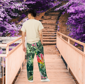 Tropical unisex wide-leg Trousers