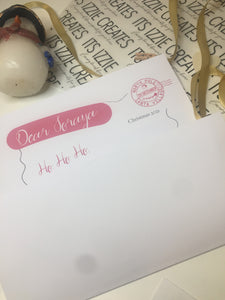 Letter FROM SANTA!