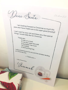 Personalised Letter to SANTA!!