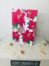 Load image into Gallery viewer, Poinsettia Christmas Card
