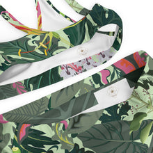 Load image into Gallery viewer, Tropical Recycled high-waisted bikini
