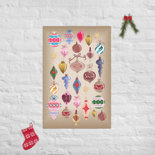 Load image into Gallery viewer, Lost my Baubles Poster Beige
